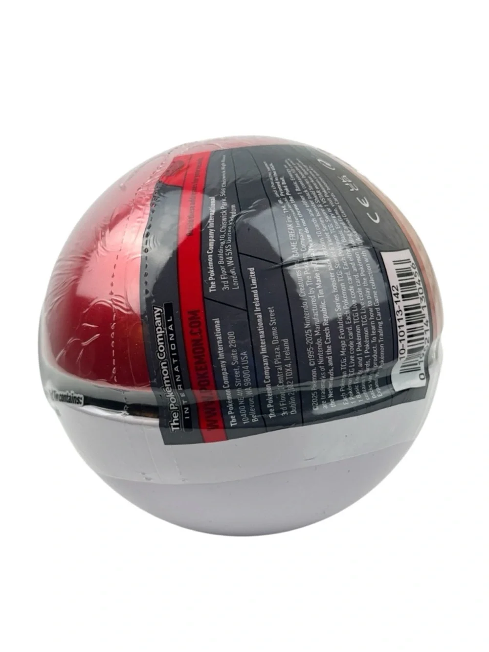 Pokémon TCG Poké Ball Tin E25 Sealed 3 Packs + 2 Sticker Sheets Collector Tin